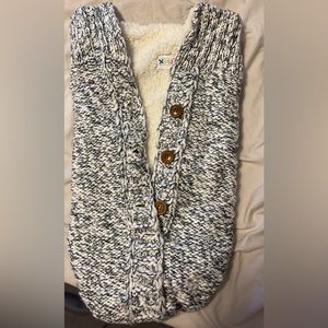 Baby winter Sherpa shell